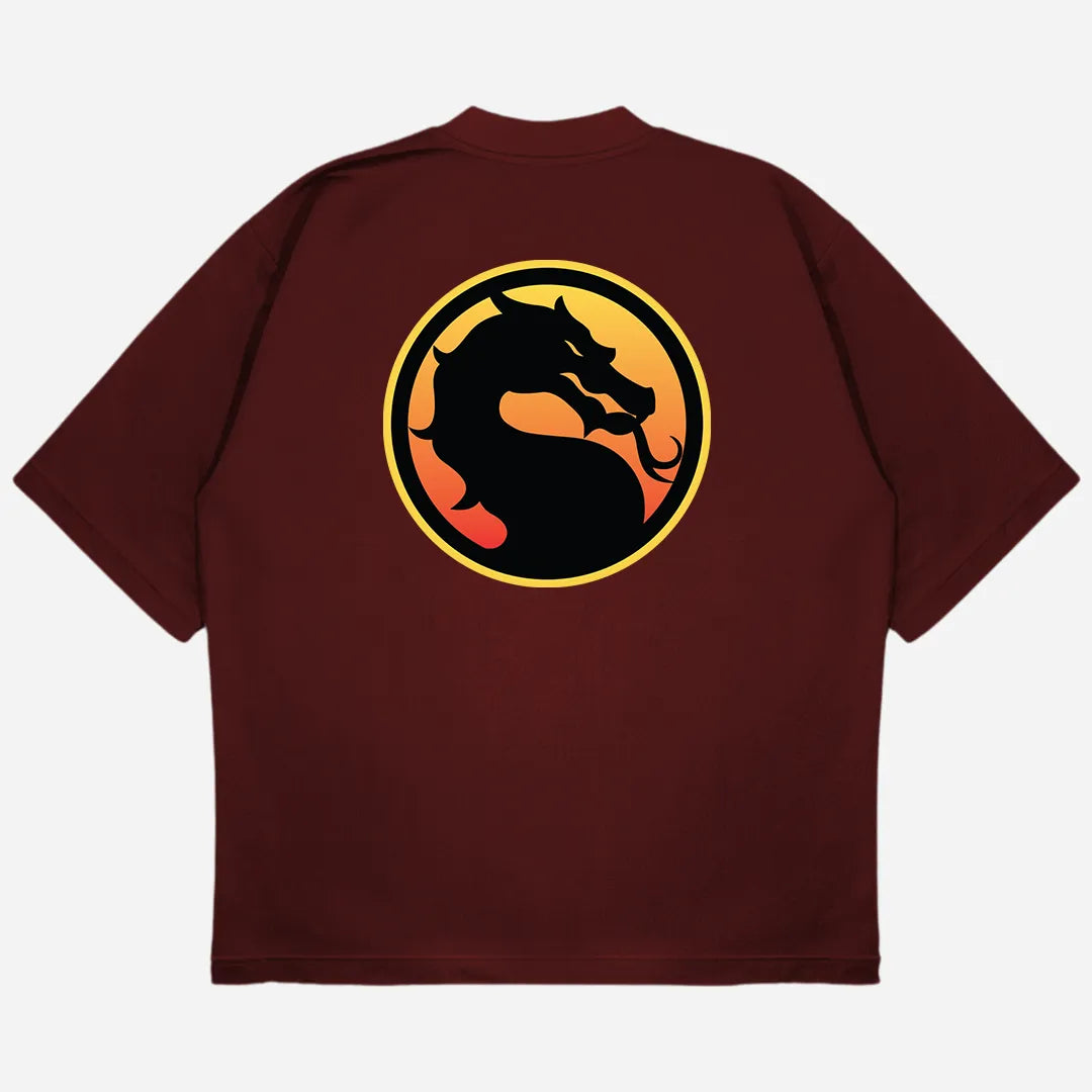 Mortal Kombat Drop Shoulder T-Shirt
