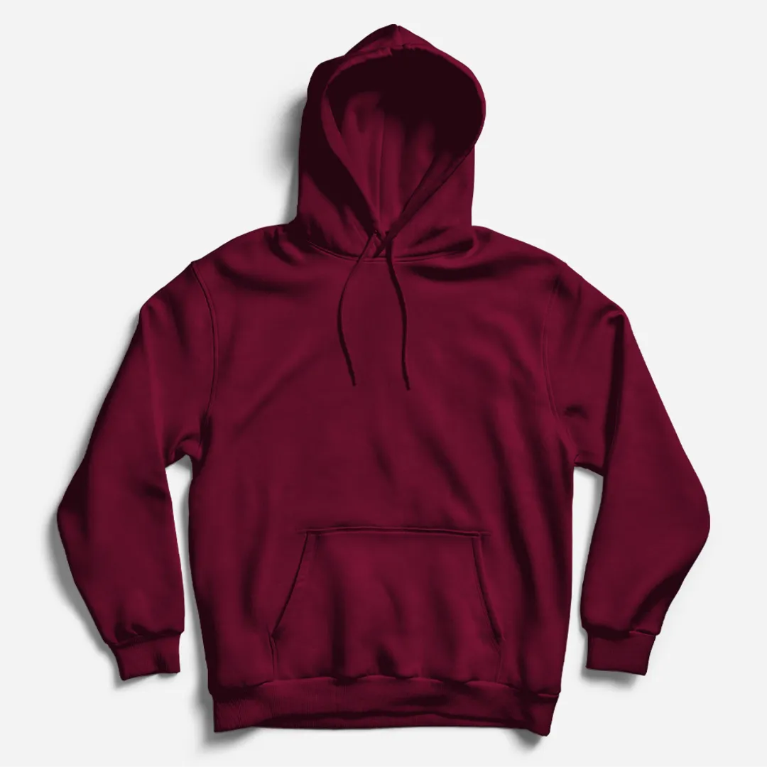 Maroon Pullover Hoodie