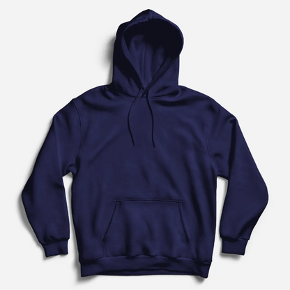 Navy Blue Pullover Hoodie
