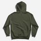 Olive Green Zipper Hoodie