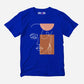 One Line Woman Half Sleeve T-Shirt