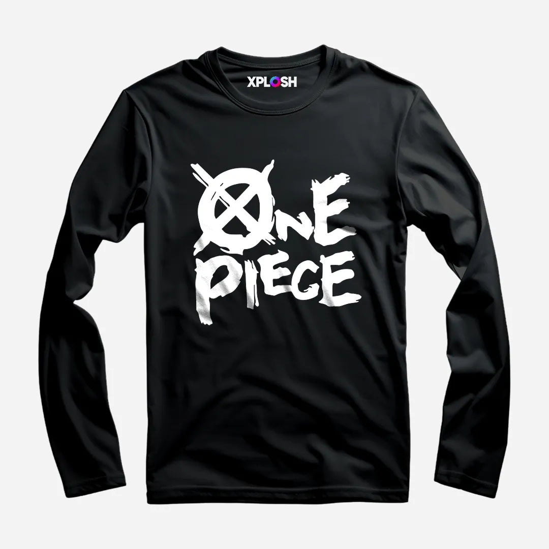 One Piece Full Sleeve T-Shirt