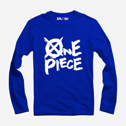 One Piece Full Sleeve T-Shirt