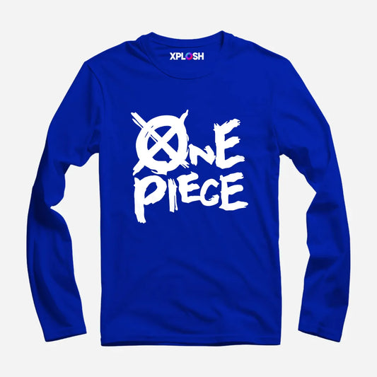 One Piece Full Sleeve T-Shirt