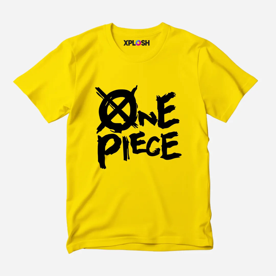 One Piece Half Sleeve T-Shirt