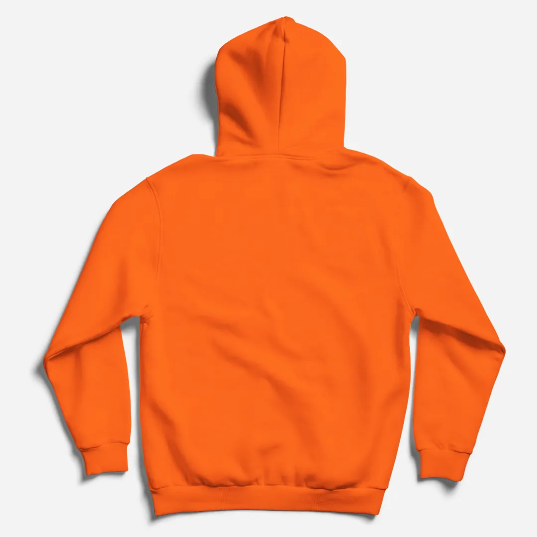 Orange Pullover Hoodie