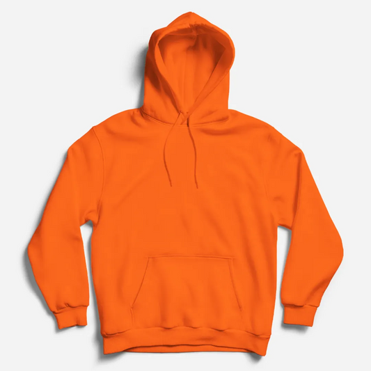 Orange Pullover Hoodie