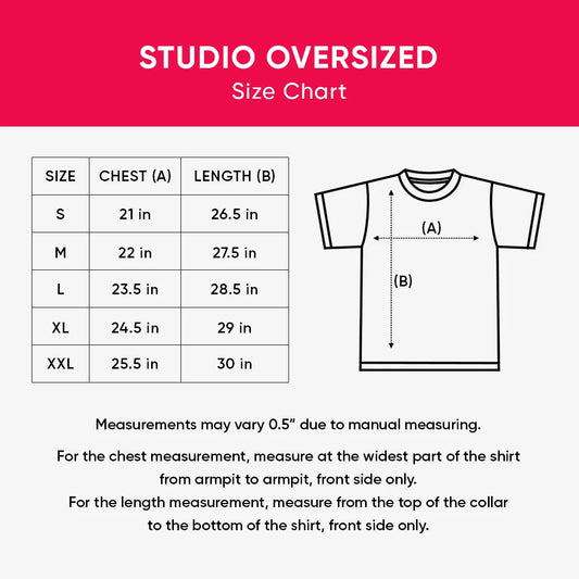Admiral Blue Studio Oversized