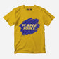Purple Force Half Sleeve T-Shirt