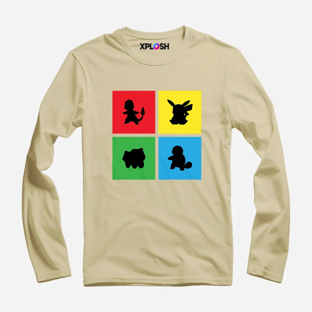 PokéCube Full Sleeve T-Shirt