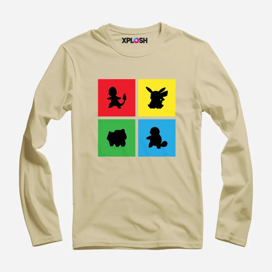 PokéCube Full Sleeve T-Shirt