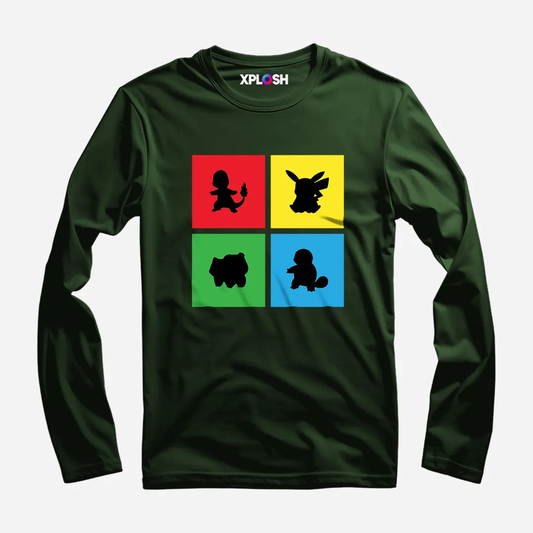 PokéCube Full Sleeve T-Shirt