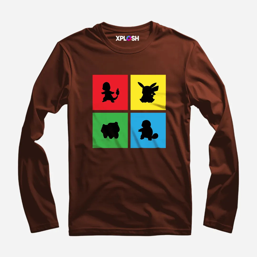 PokéCube Full Sleeve T-Shirt