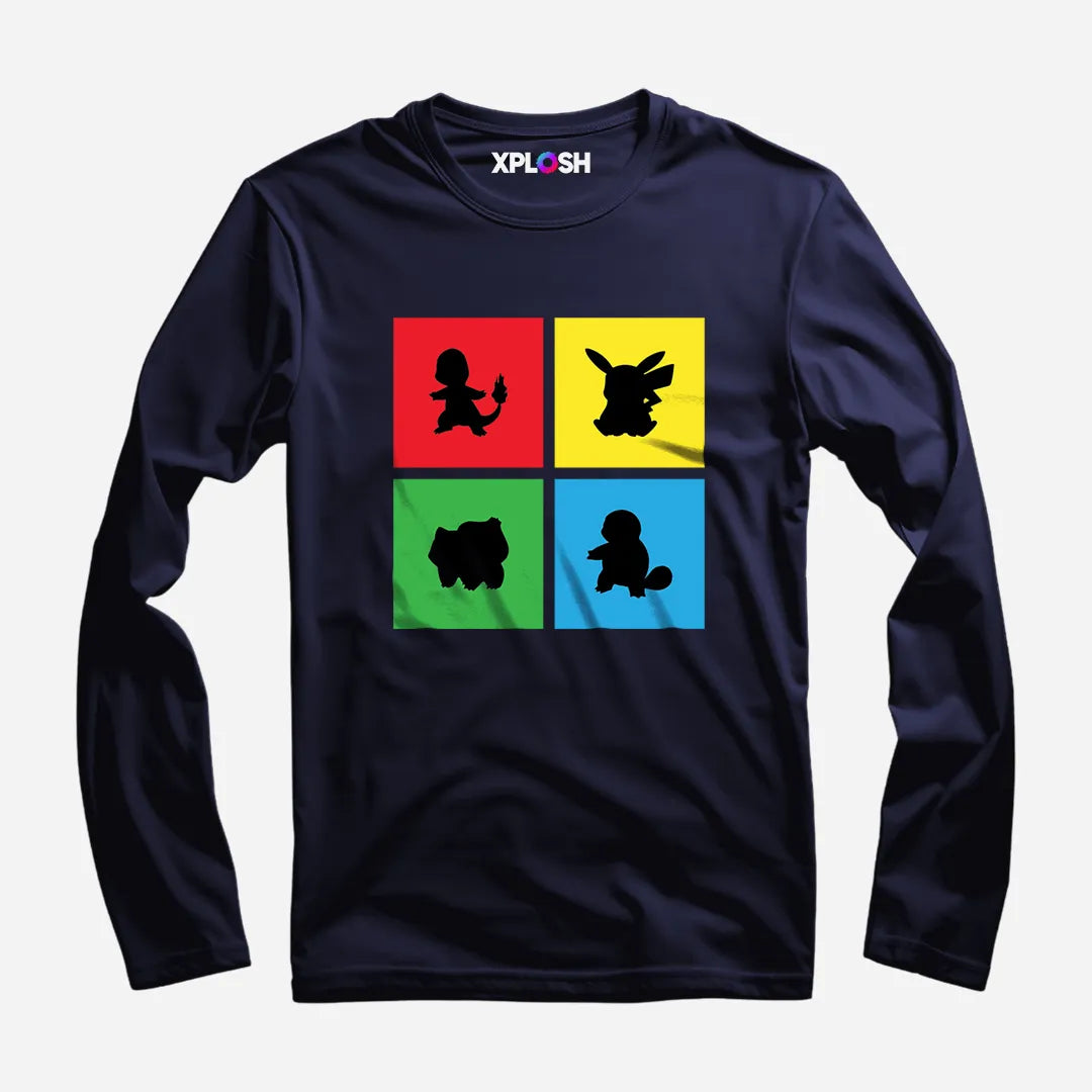 PokéCube Full Sleeve T-Shirt