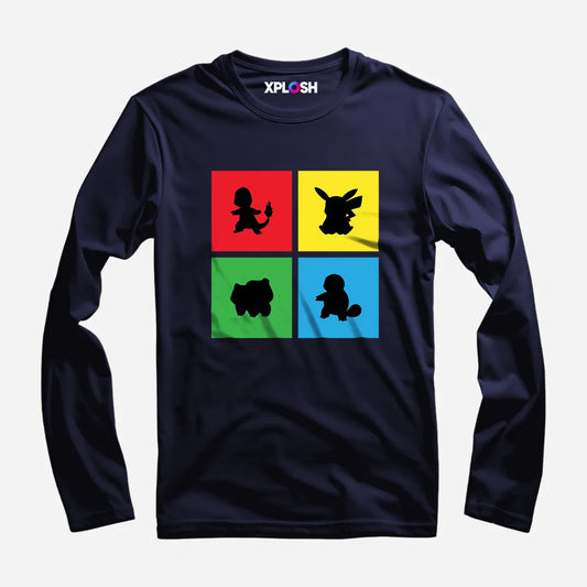 PokéCube Full Sleeve T-Shirt