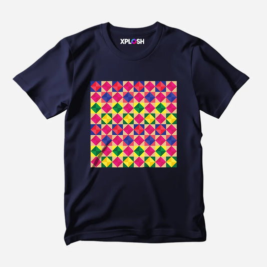 Phulkari Half Sleeve T-Shirt