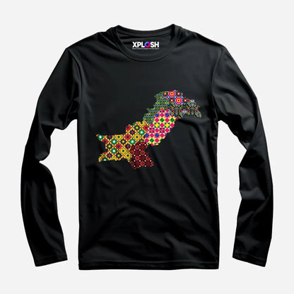 Aks-e-Pakistan Full Sleeve T-Shirt