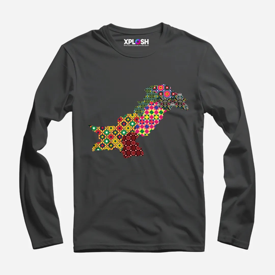 Aks-e-Pakistan Full Sleeve T-Shirt