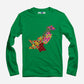 Pakistan Map Full Sleeve T-Shirt