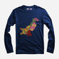 Pakistan Map Full Sleeve T-Shirt