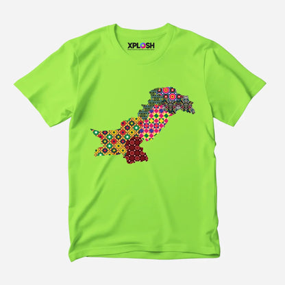 Aks-e-Pakistan Half Sleeve T-Shirt