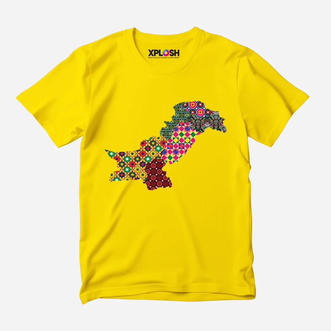 Aks-e-Pakistan Half Sleeve T-Shirt