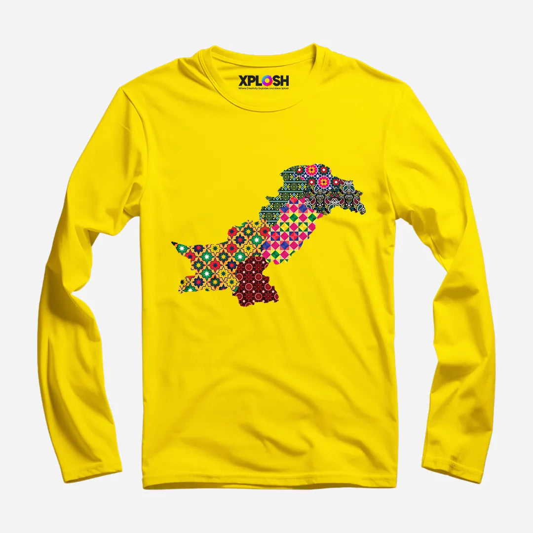 Aks-e-Pakistan Full Sleeve T-Shirt