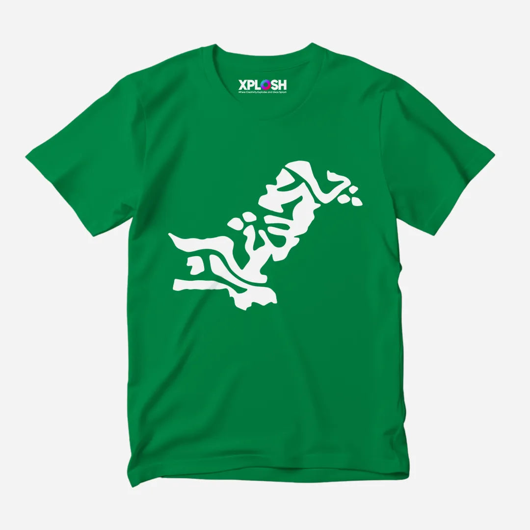 Naqsh-e-Pakistan Half Sleeve T-Shirt
