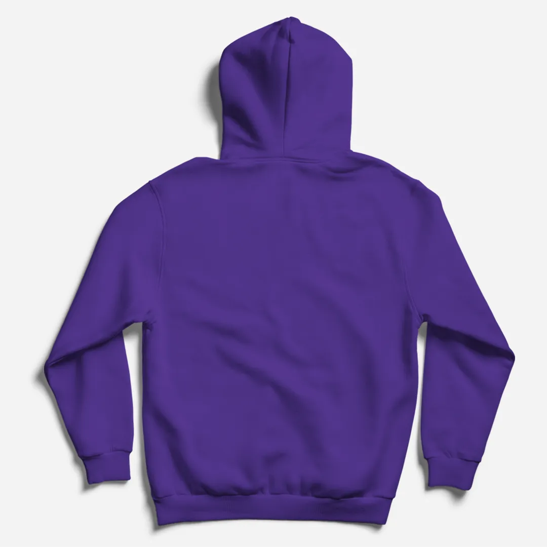 Purple Zipper Hoodie