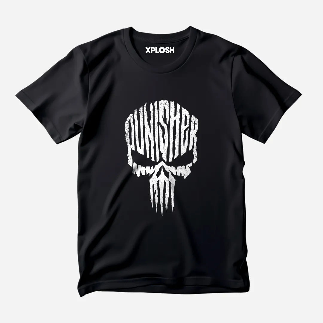 Punisher Half Sleeve T-Shirt