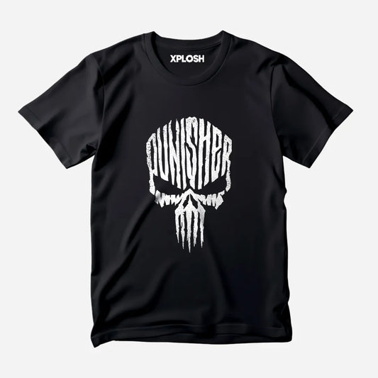Punisher Half Sleeve T-Shirt