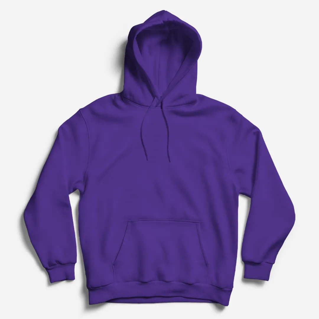Plain Pullover Hoodies