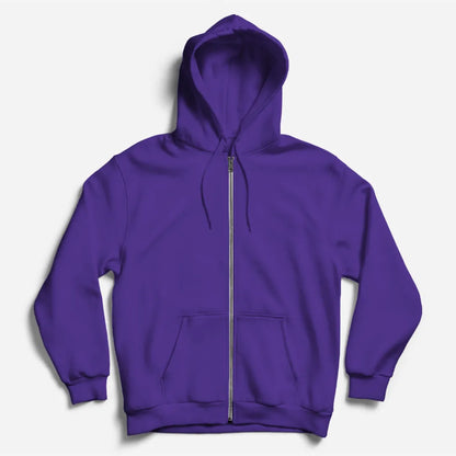 Purple Zipper Hoodie
