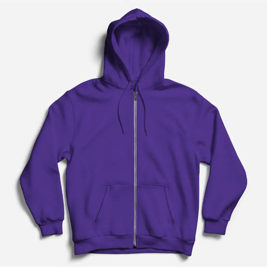 Purple Zipper Hoodie
