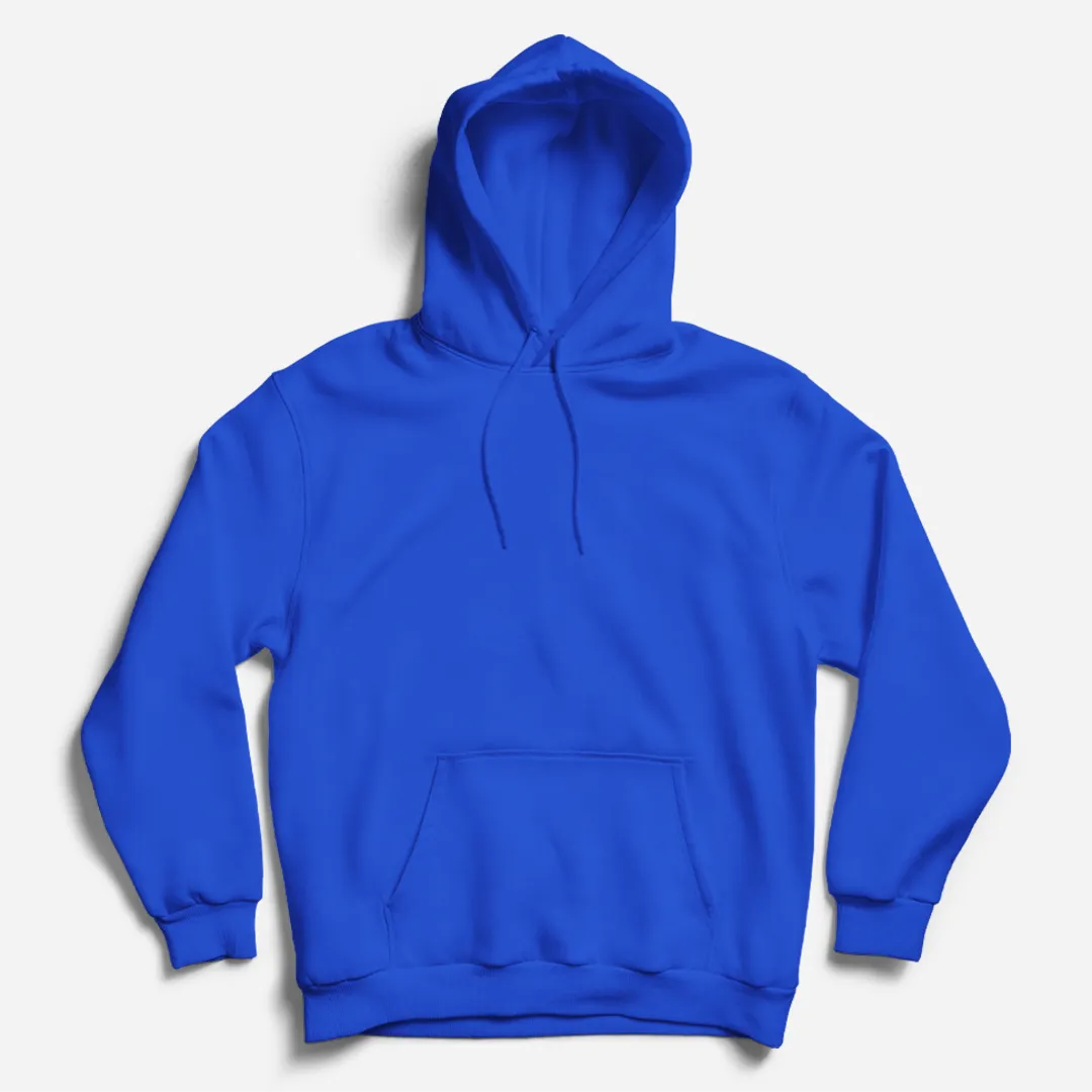 Royal Blue Pullover Hoodie