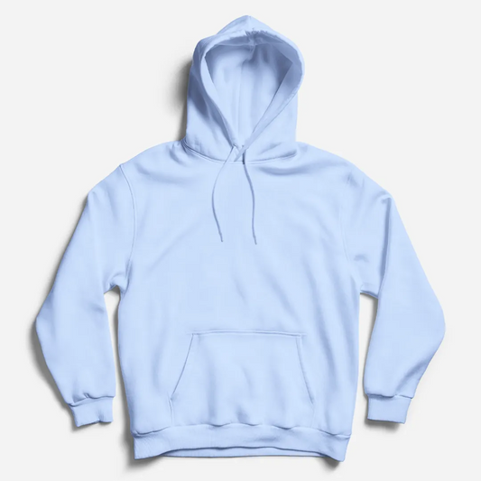 Sky Blue Pullover Hoodie