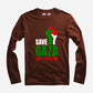 Save Gaza Full Sleeve T-Shirt