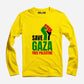 Save Gaza Full Sleeve T-Shirt