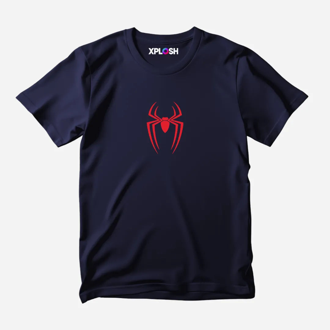 Spiderman Sigil Half Sleeve T-Shirt