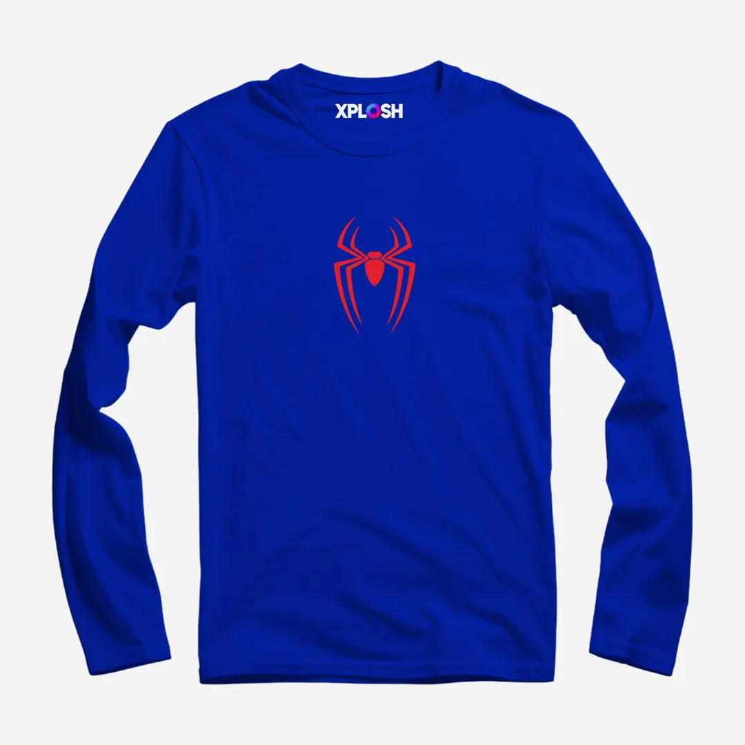 Spiderman Sigil Full Sleeve T-Shirt