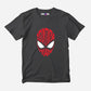 Spiderman Visage Half Sleeve T-Shirt