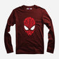 Spiderman Visage Full Sleeve T-Shirt