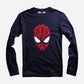 Spiderman Visage Full Sleeve T-Shirt