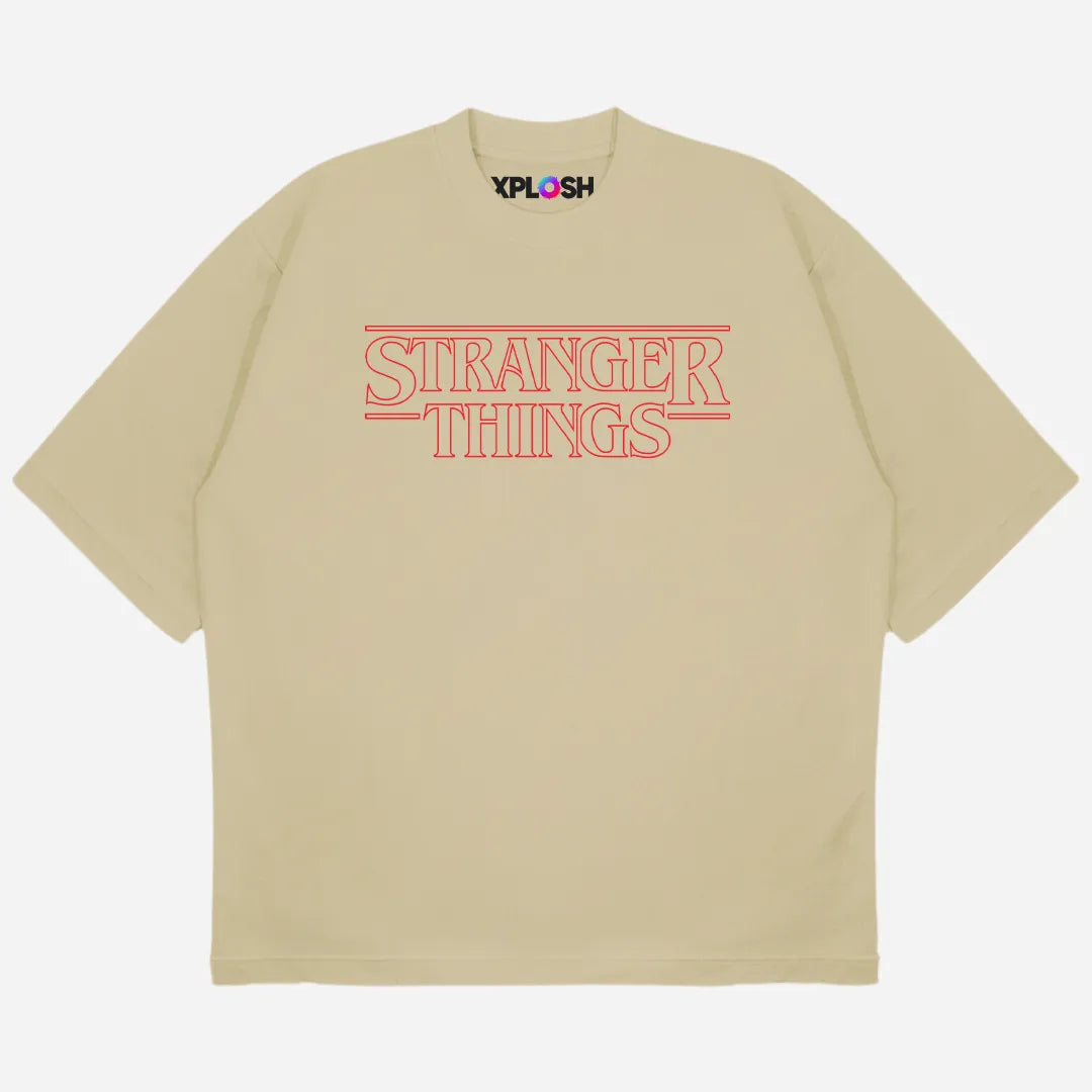 Stranger Things Drop Shoulder T-Shirt