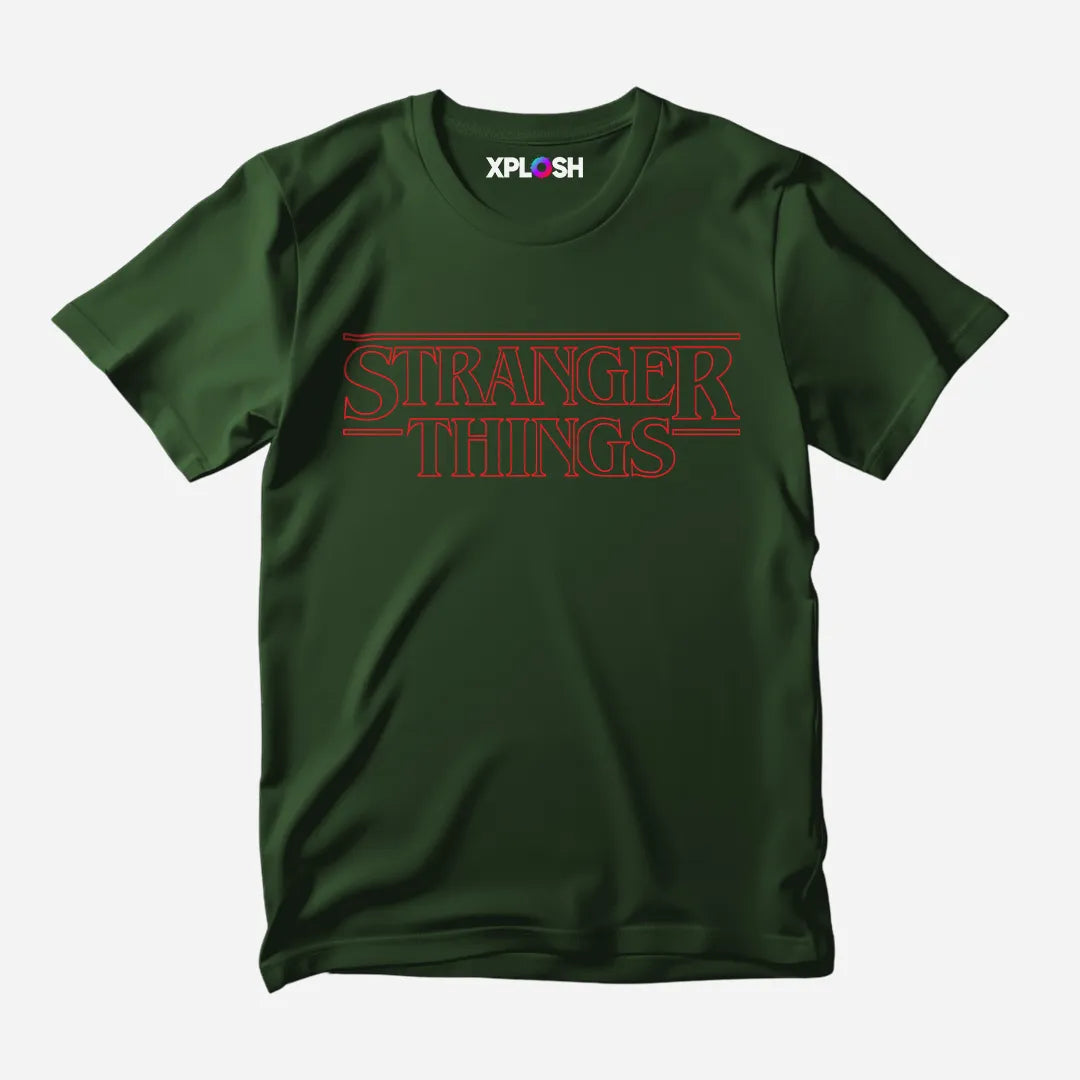 Stranger Things Half Sleeve T-Shirt