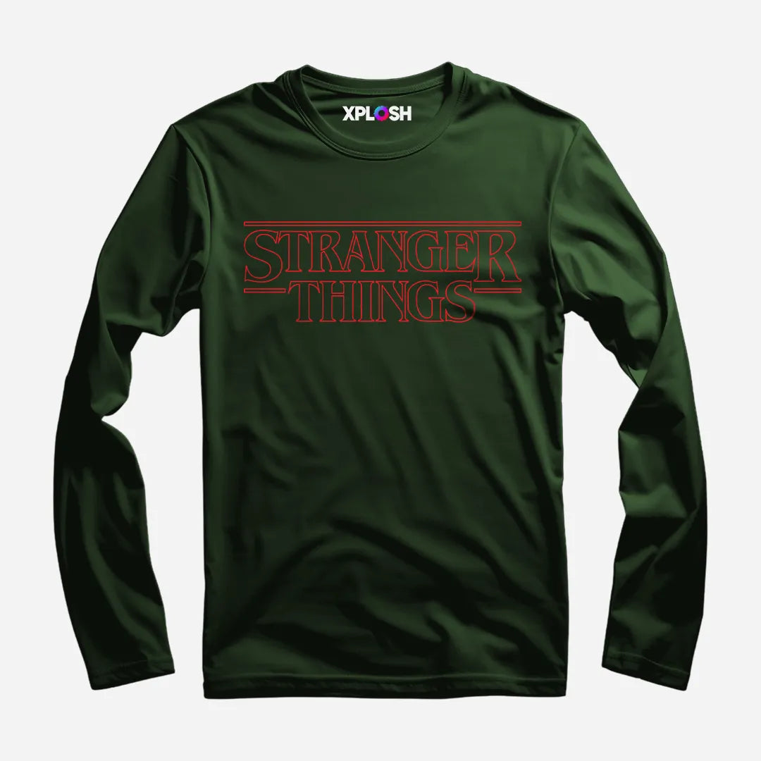Stranger Things Full Sleeve T-Shirt