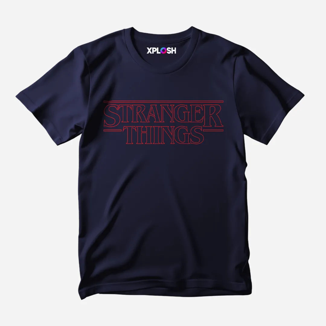 Stranger Things Half Sleeve T-Shirt