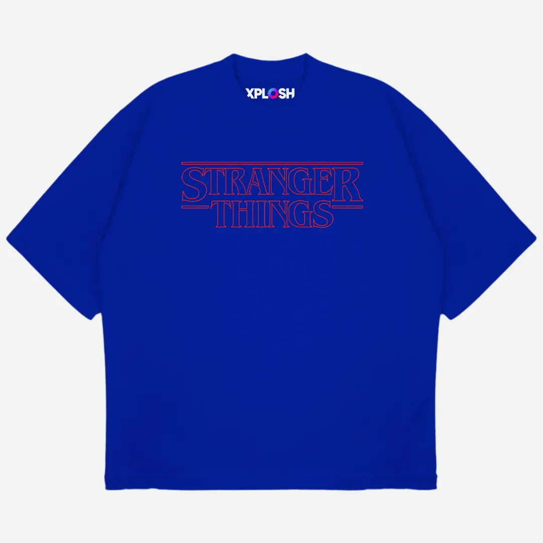 Stranger Things Drop Shoulder T-Shirt
