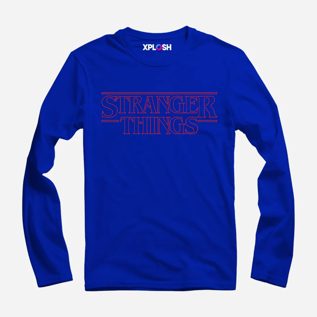 Stranger Things Full Sleeve T-Shirt