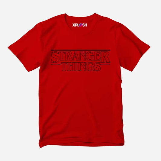 Stranger Things Half Sleeve T-Shirt